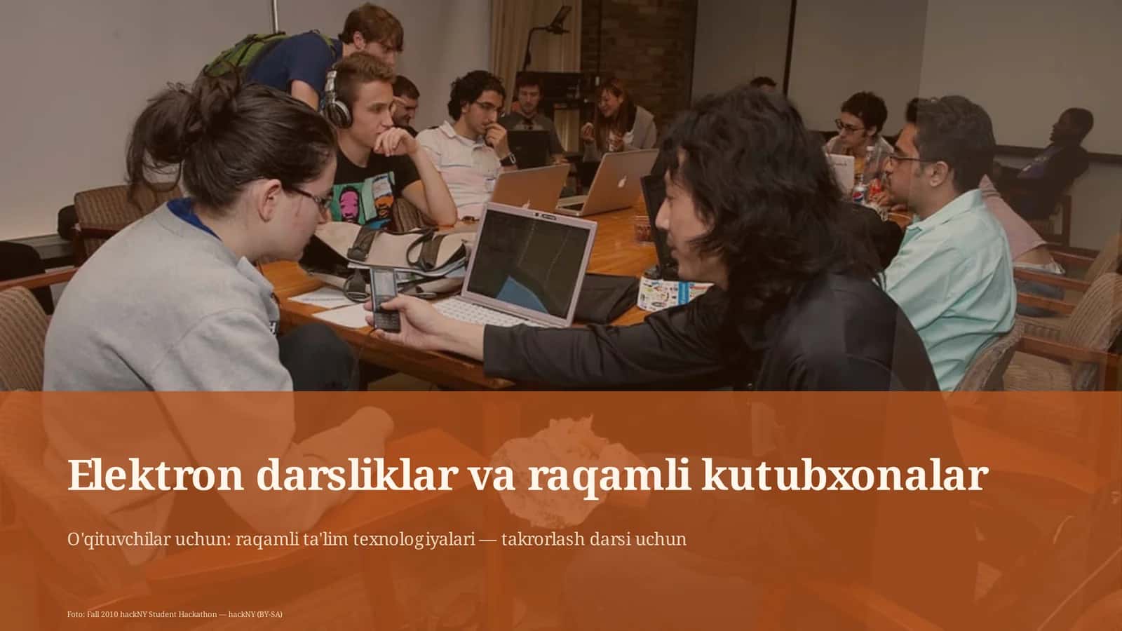 Elektron darsliklar va raqamli kutubxonalar 1