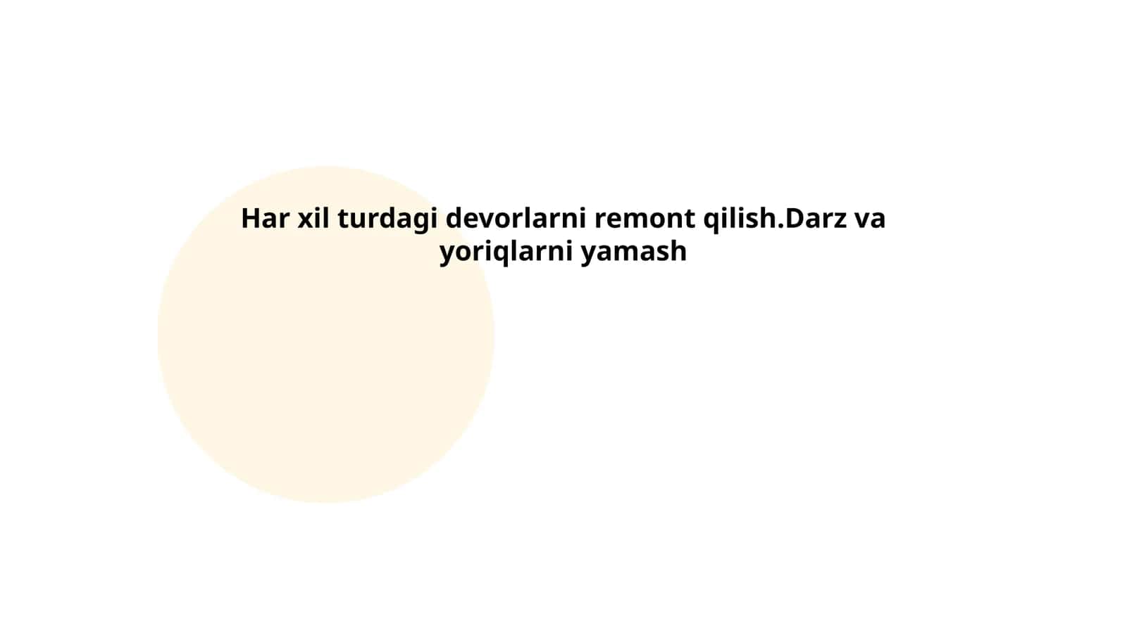 Devor materiallari turlari 1