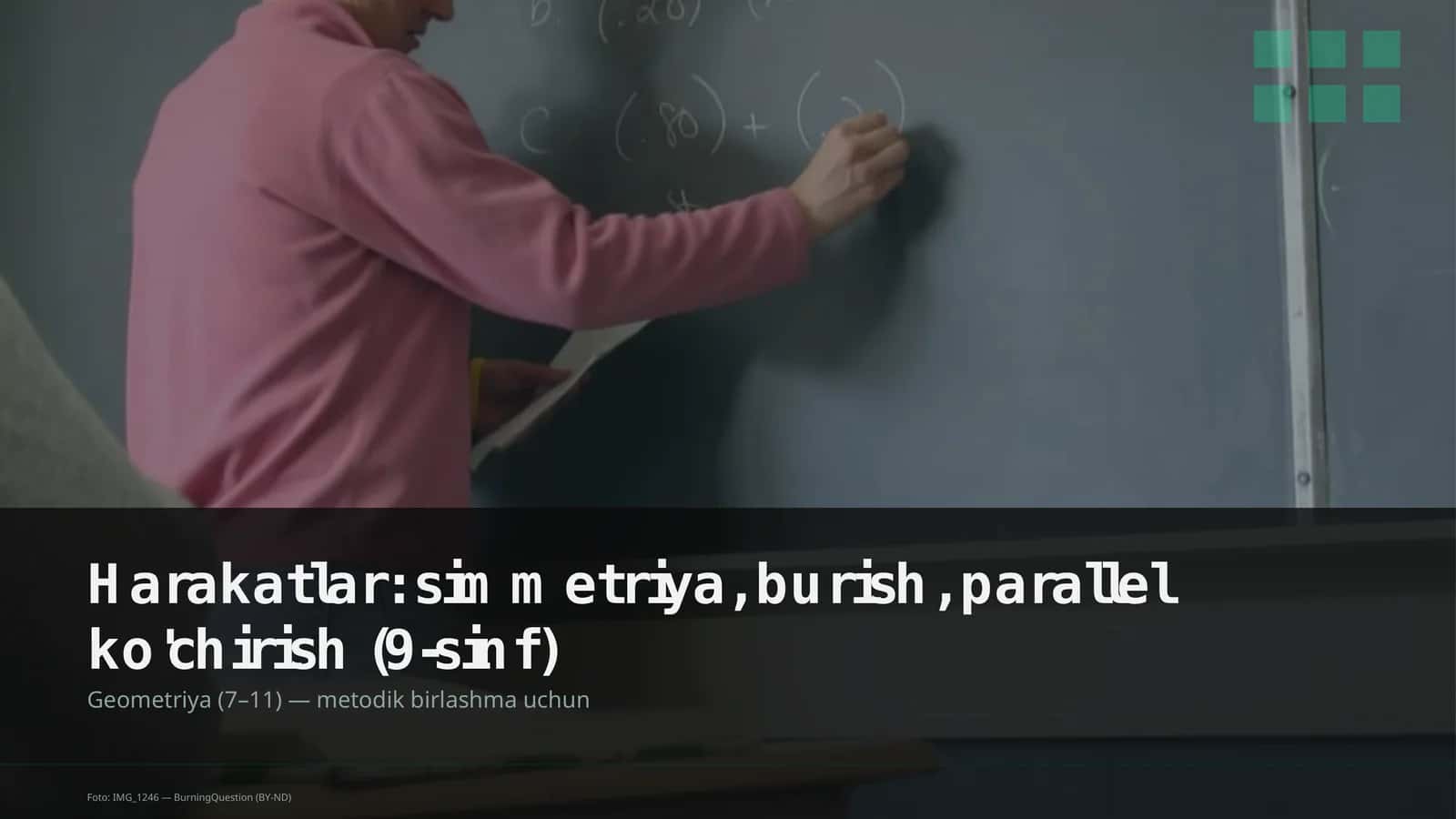 Geometriya (7-11) metodik birlashma 1