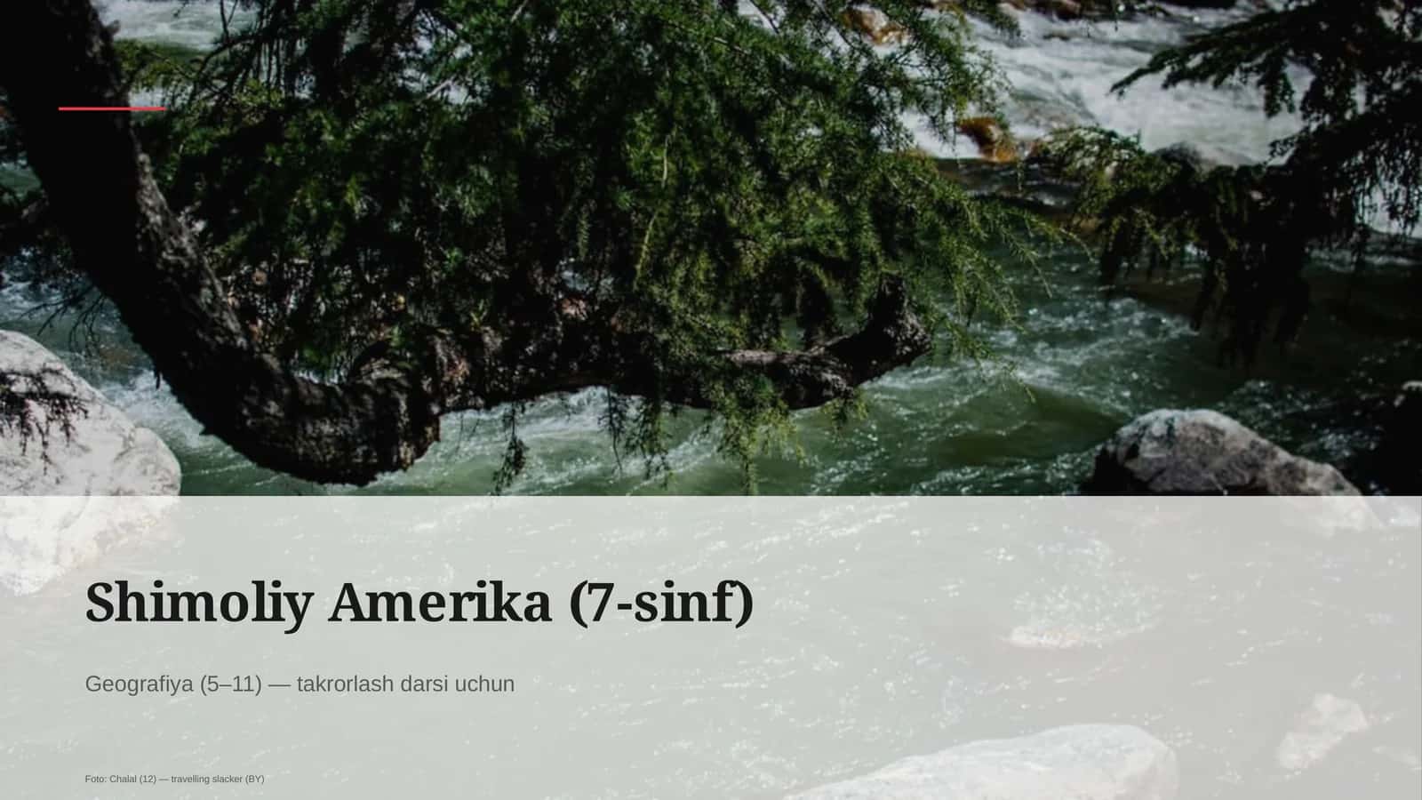 Shimoliy Amerika (7-sinf) 1
