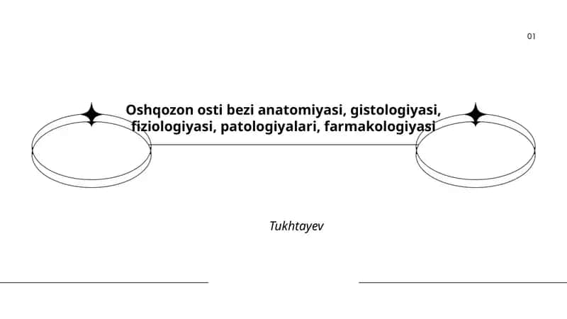 Oshqozon osti bezi anatomiyasi 1