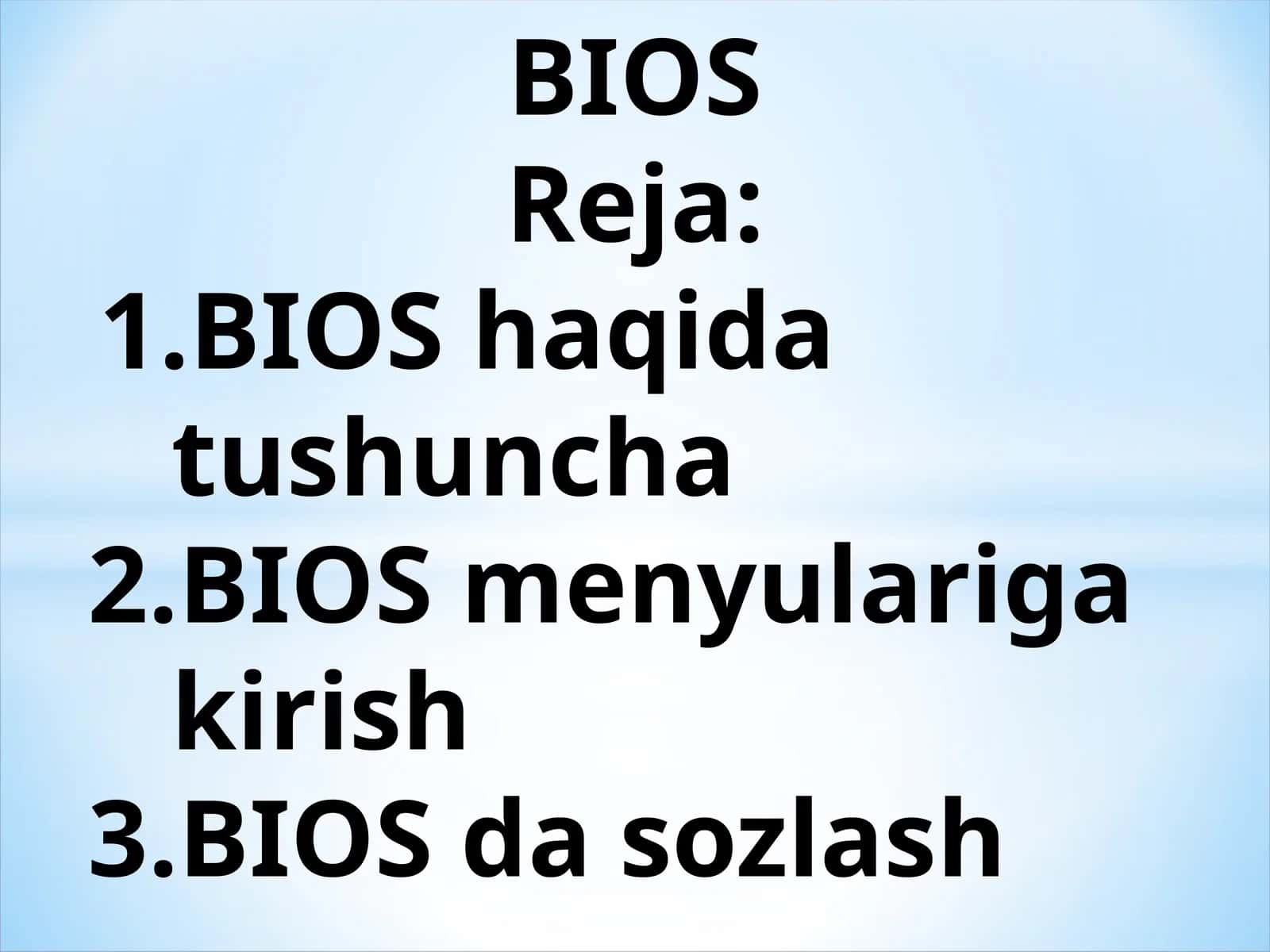 BIOS 1