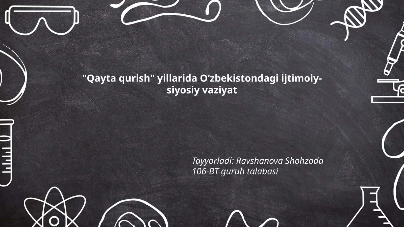 Qayta qurish 1