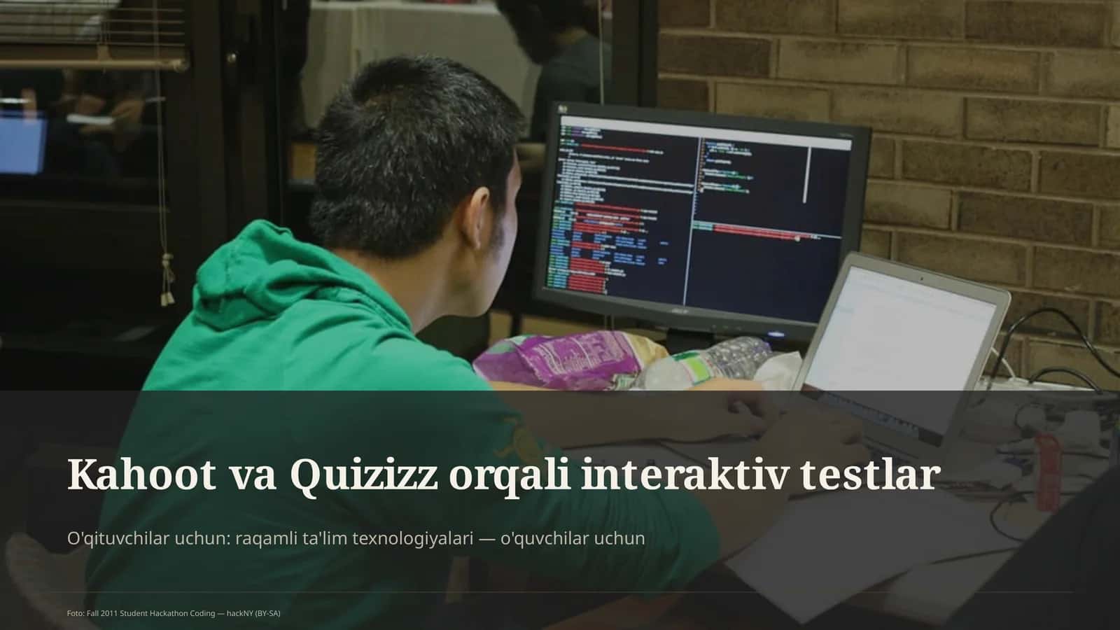 Kahoot va Quizizz orqali interaktiv testlar 1