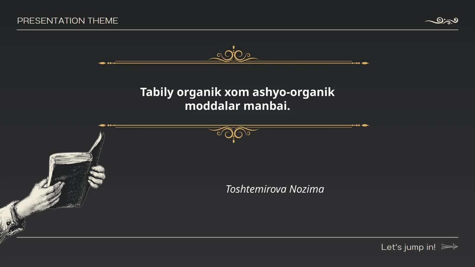 Organik kimyo asoslari 1