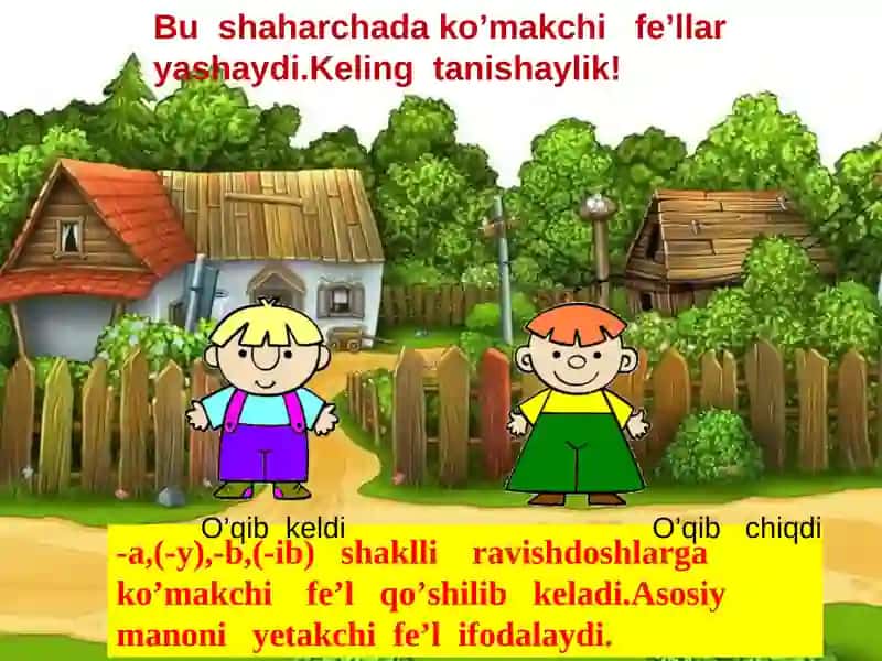 Ko'makchi fe’l