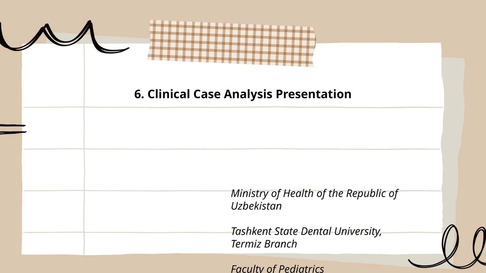 Clinical Case Analysis Presentation 1