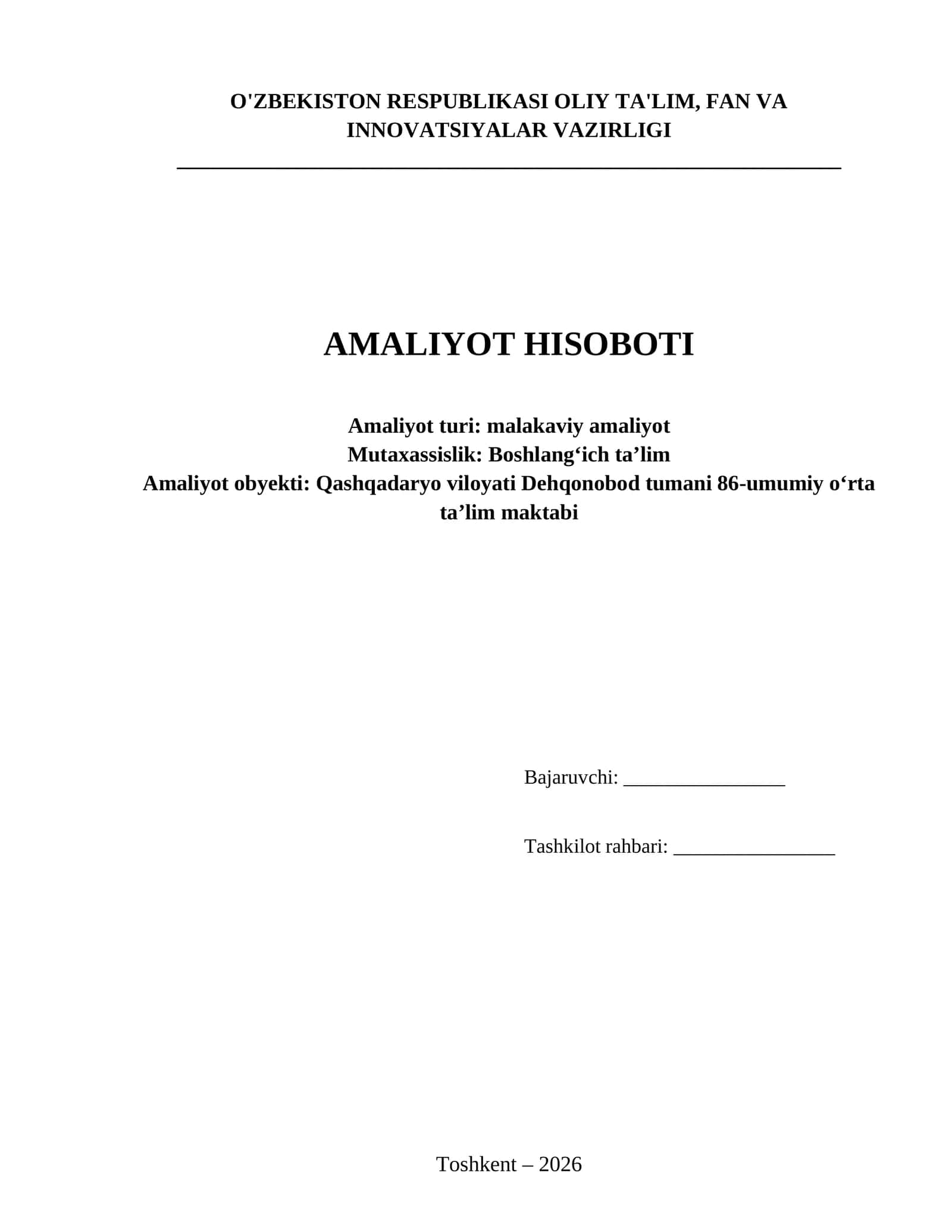 Boshlangʻich sinflarda metod bilan ishlash 1