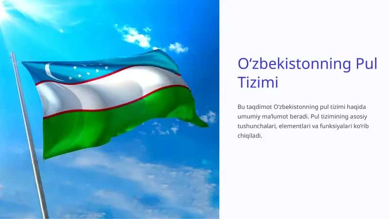 O‘zbekistonning Pul Tizimi 1