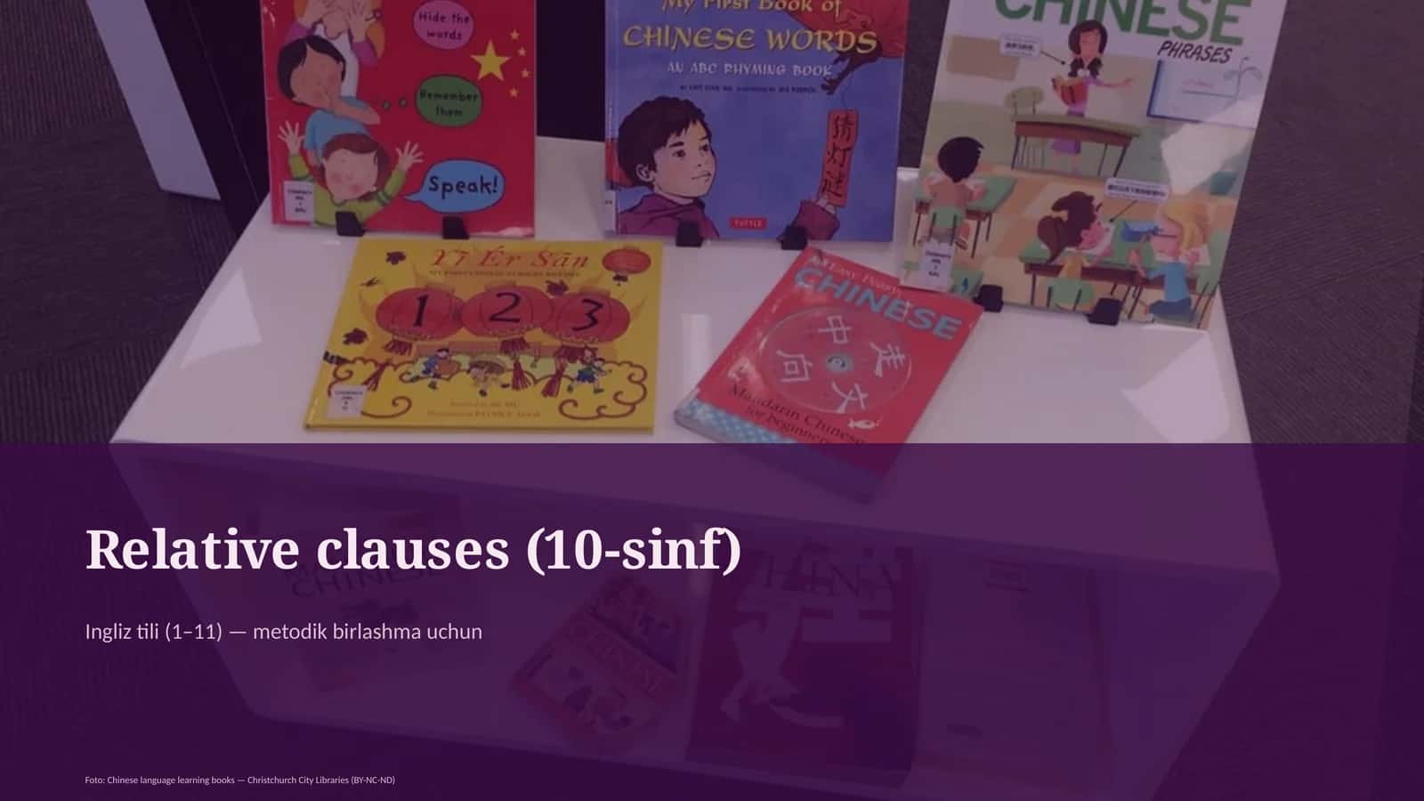 Relative clauses (10-sinf) 1
