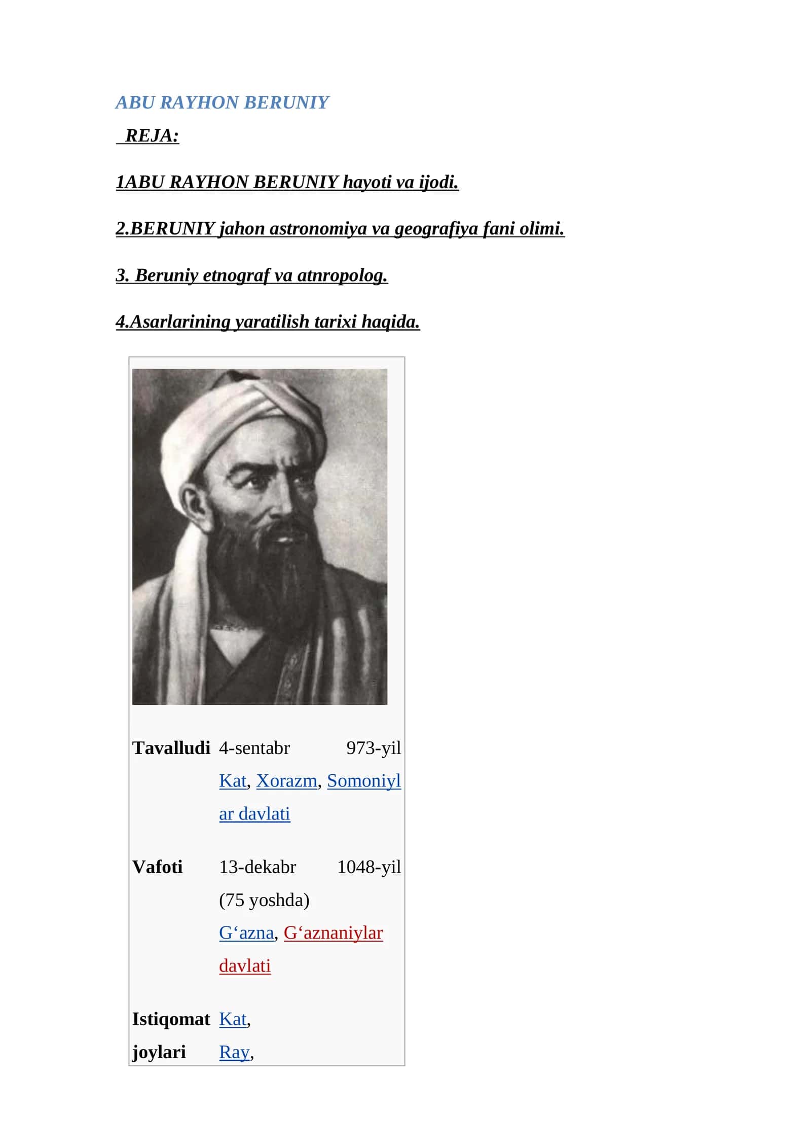 ABU RAYHON BERUNIY 1