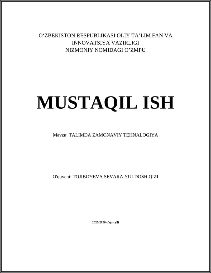 Raqamli ta'lim platformalari va LMS 1