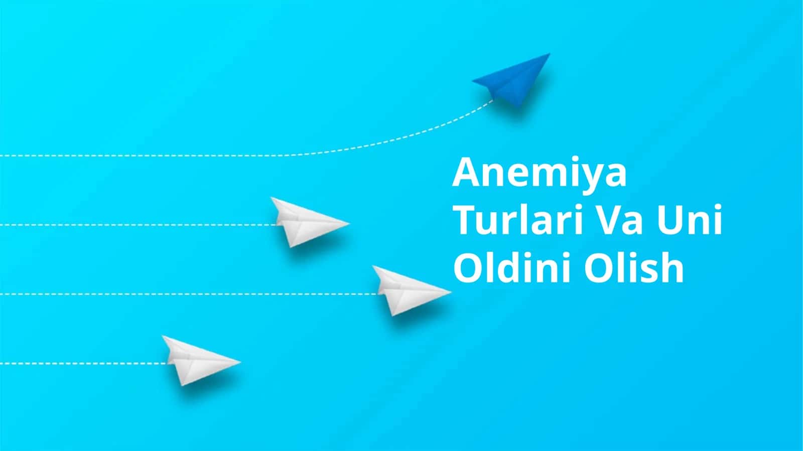 Anemiya Turlari Va Uni Oldini Olish 1