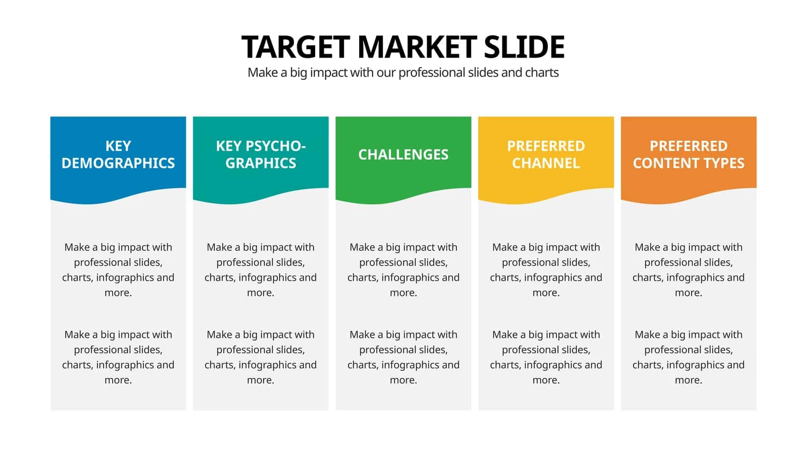 TARGET MARKET SLIDE 1