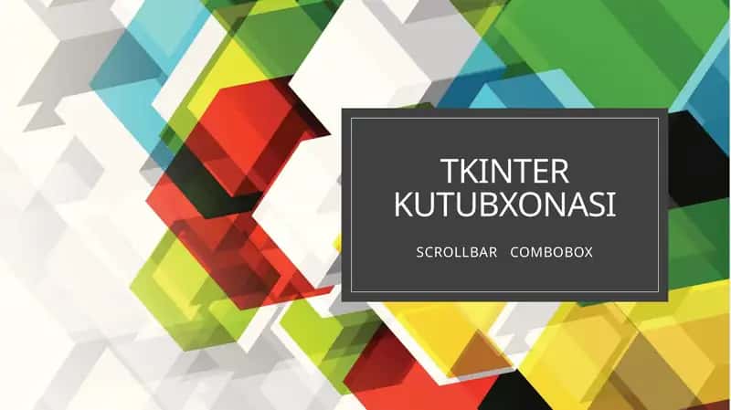 TKINTER KUTUBXONASI 1