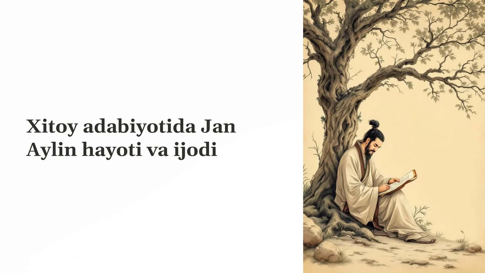 Jan Aylin hayoti va ijodi 1