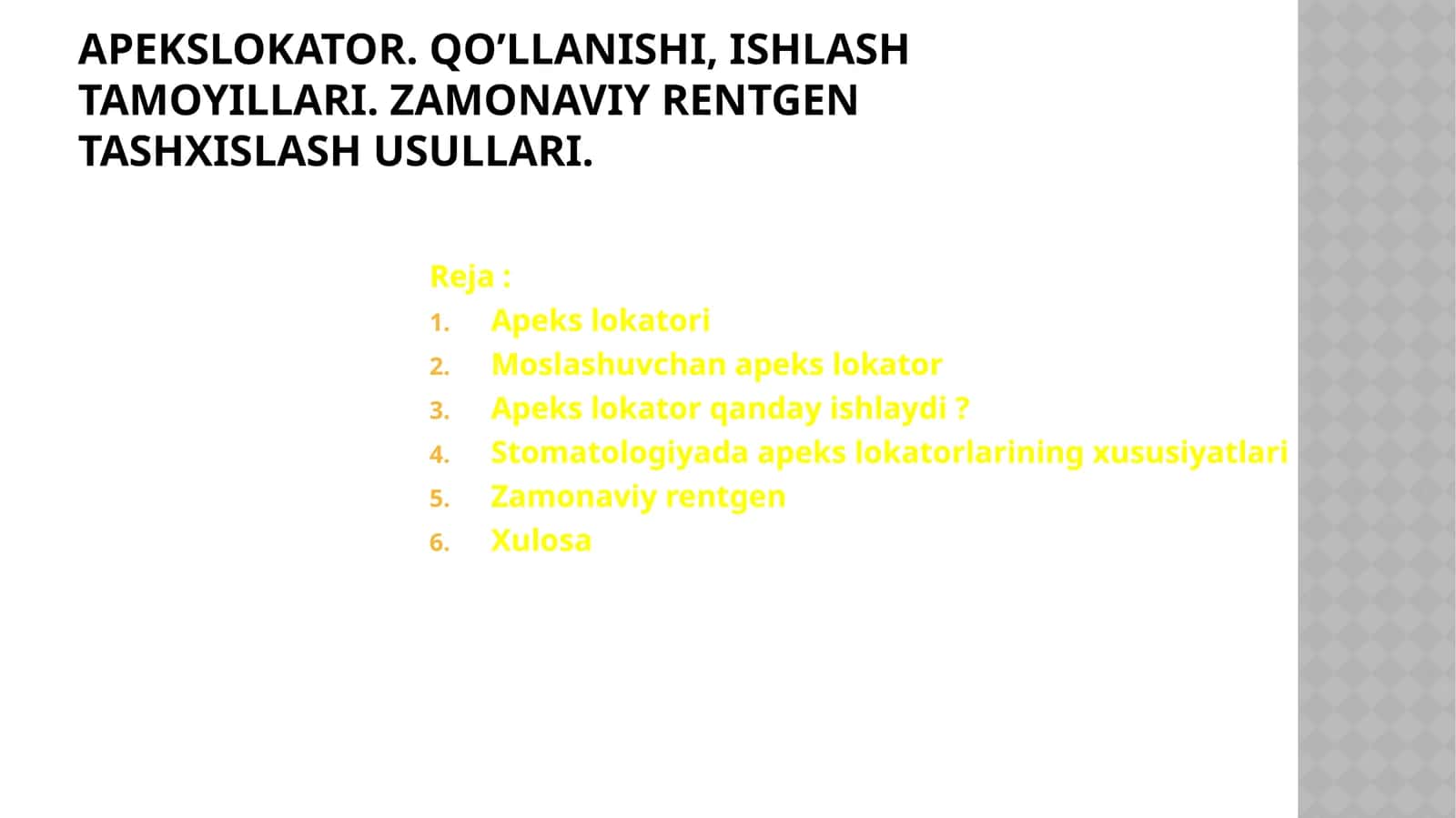 Apeks lokatori 1