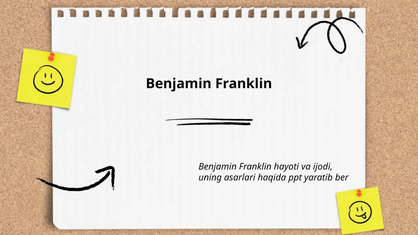 Benjamin Franklin 1