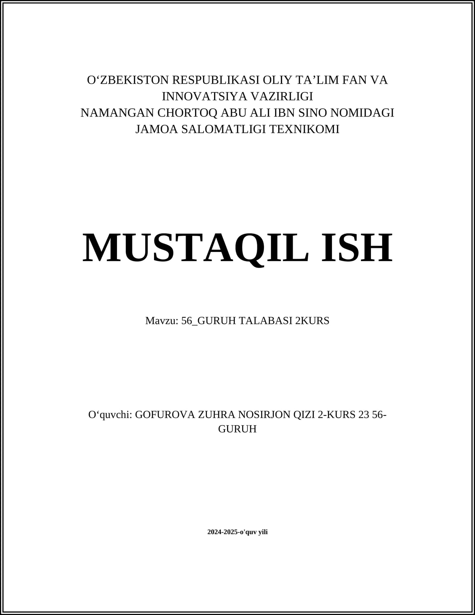 56_GURUH TALABASI 2KURS 1