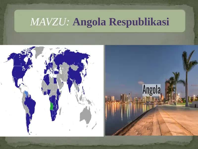 Angola Respublikasi 1
