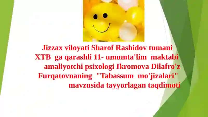 Tabassum mo'jizalari