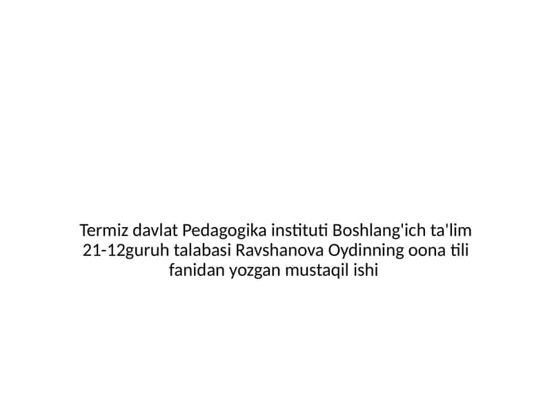 Murakkab Qo'shmagaplar 1