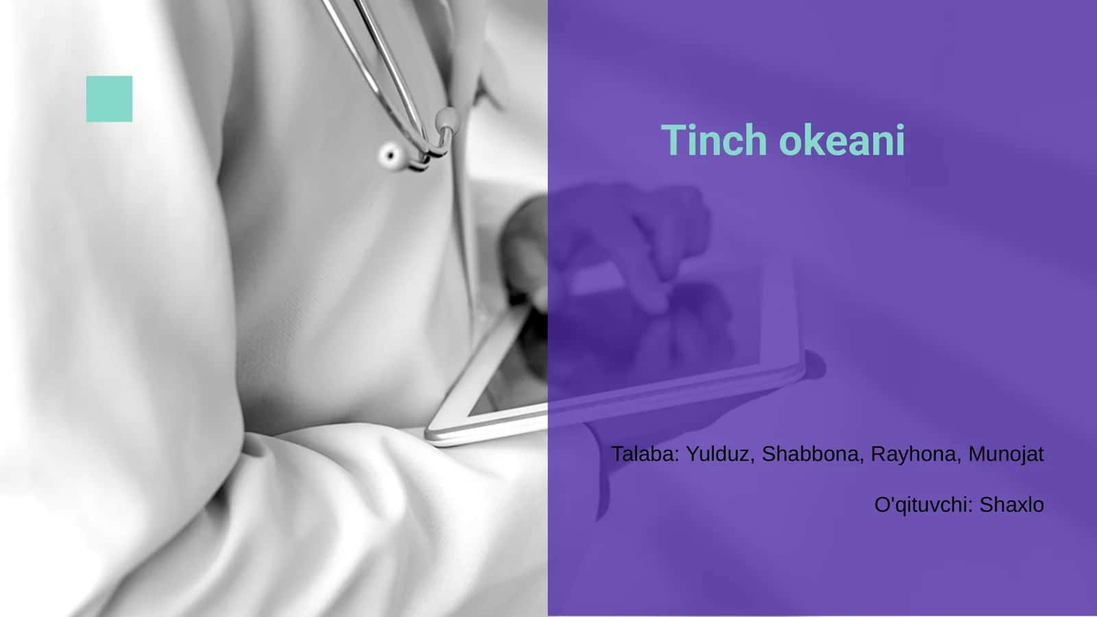 Tinch okeani 1