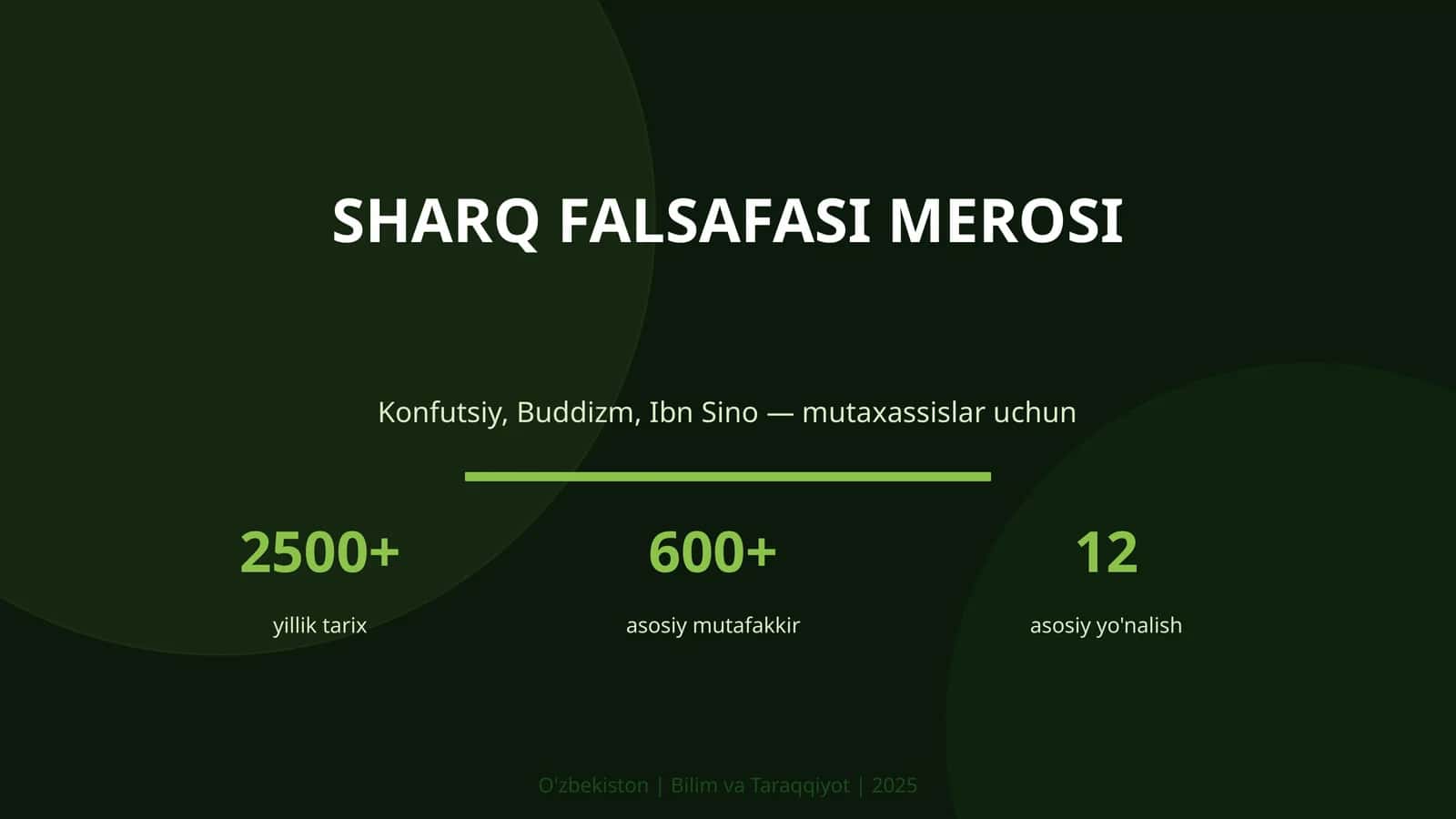 SHARQ FALSAFASI MEROSI 1