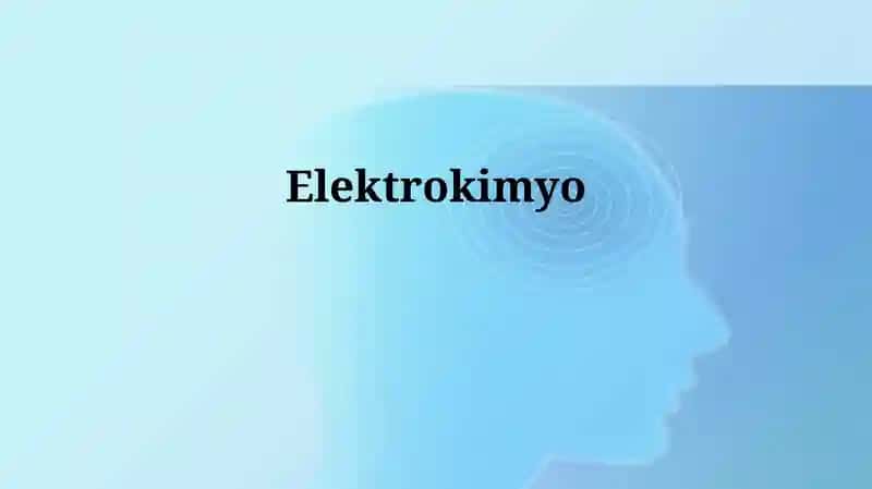 Elektrokimyo