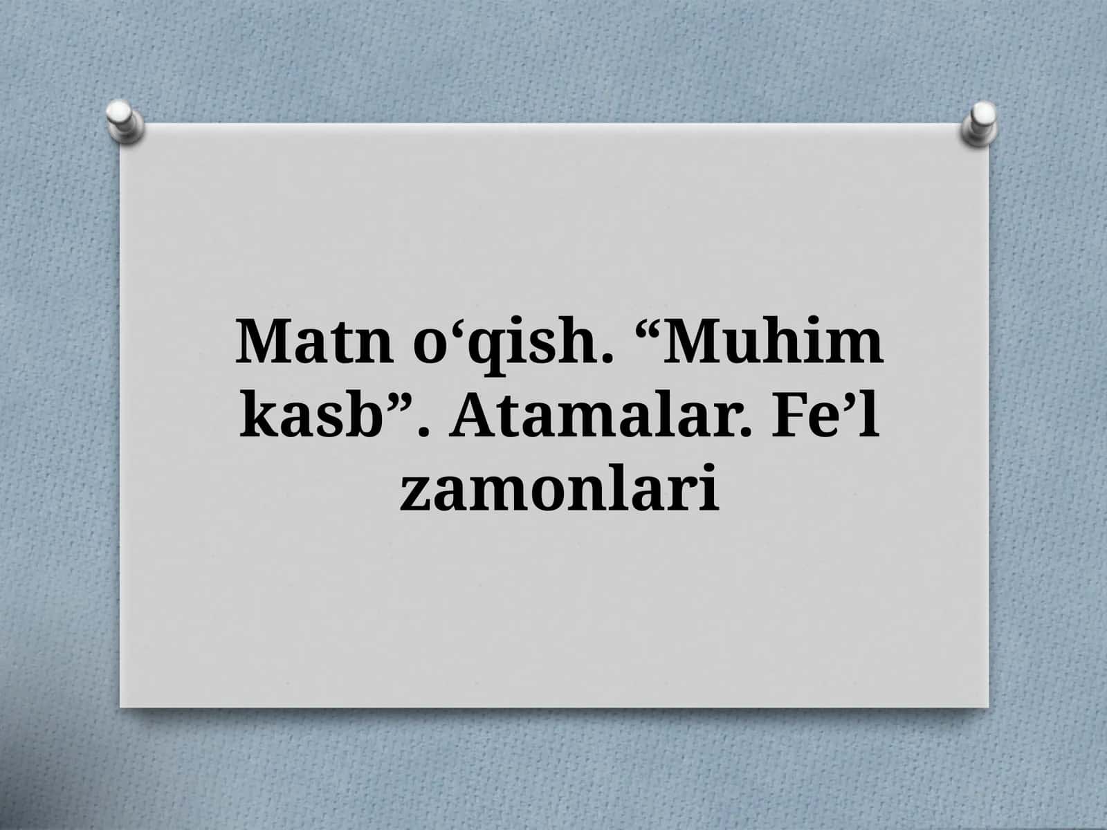MUHIM KASB 1