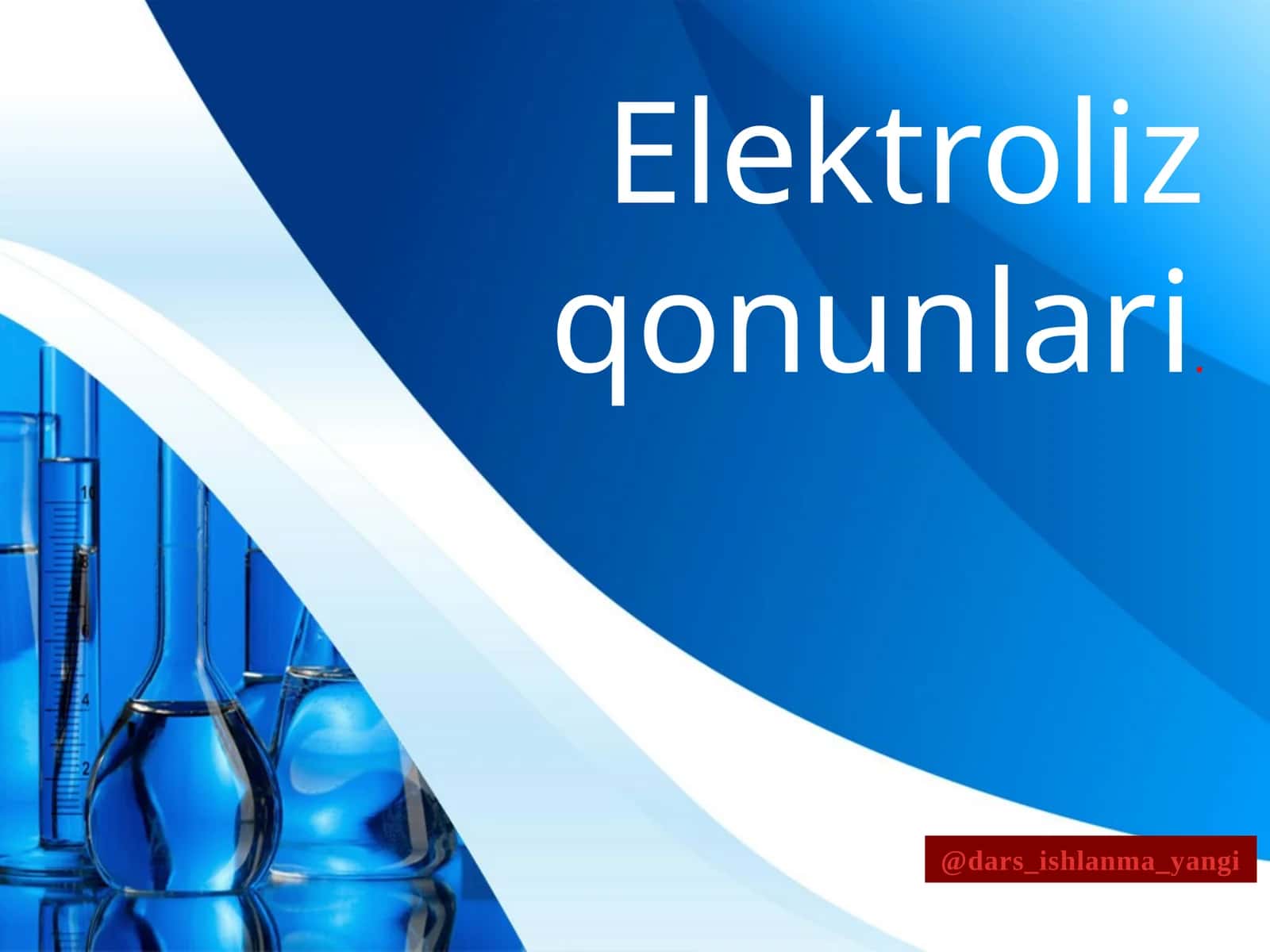 Elektroliz  qonunlari 1
