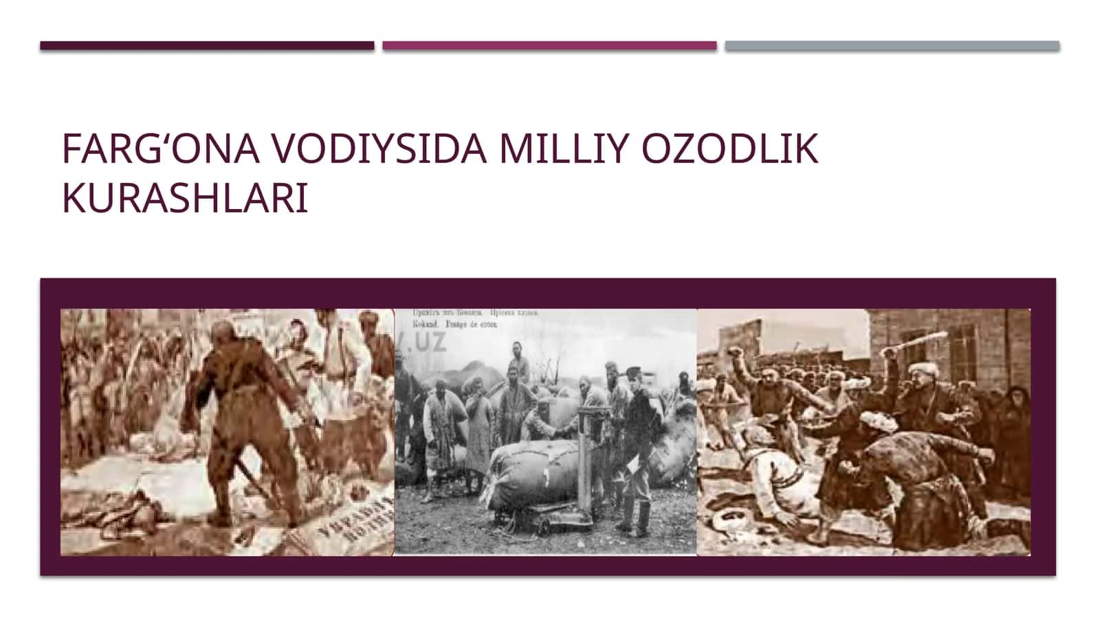 Fargʻona vodiysida milliy ozodlik kurashlari 1
