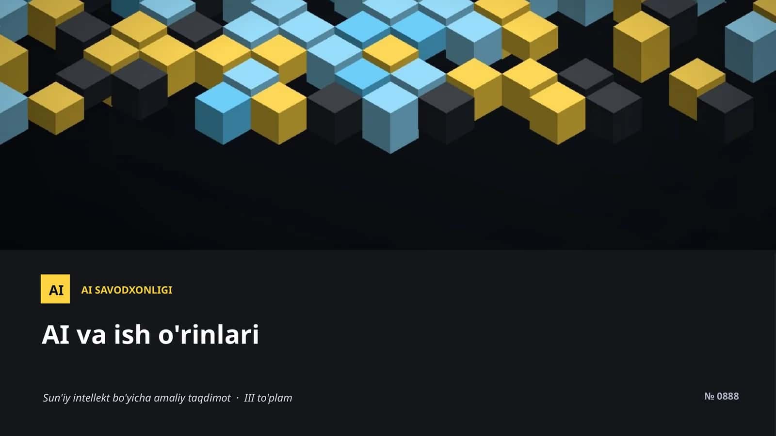 AI SAVODXONLIGI 1