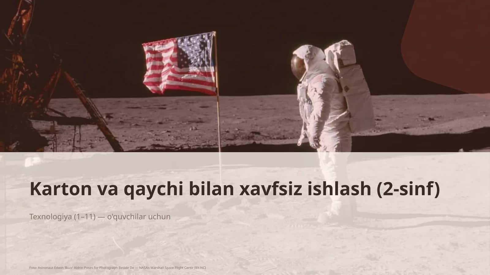 Karton va qaychi bilan xavfsiz ishlash (2-sinf) 1