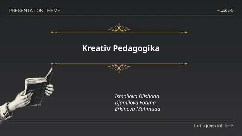 Kreativ Pedagogika 1