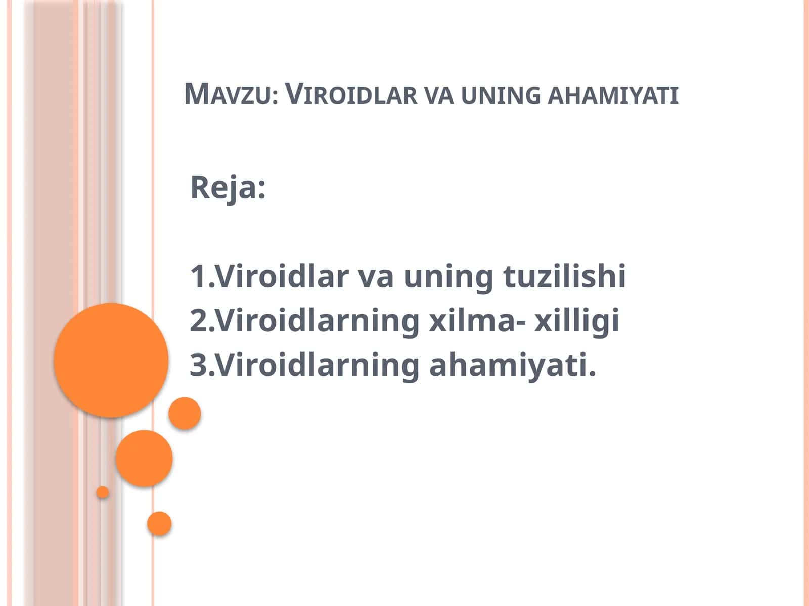 Viroidlar va ularning ahamiyati 1