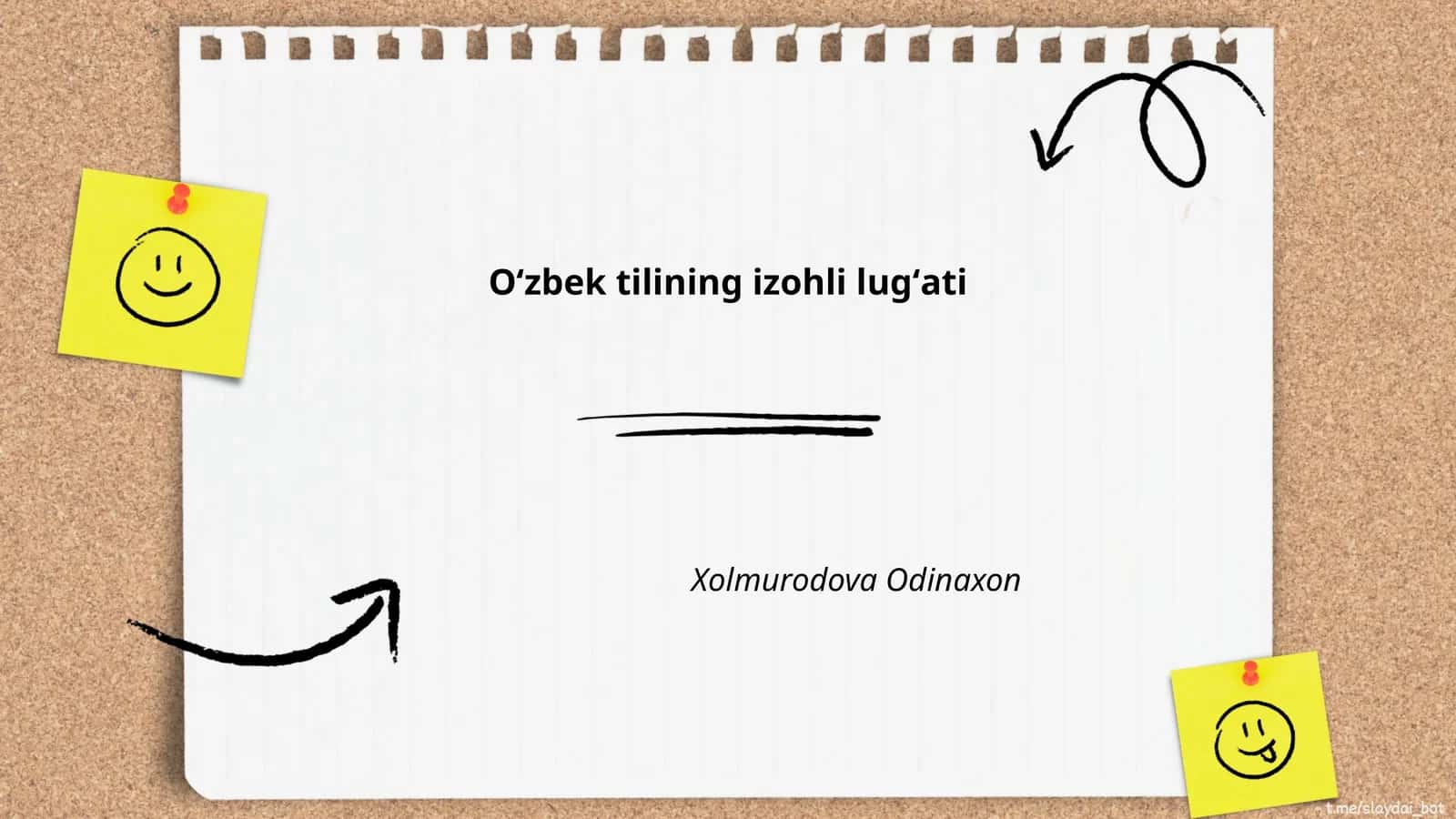Оʻzbek tilining izohli lugʻati 1