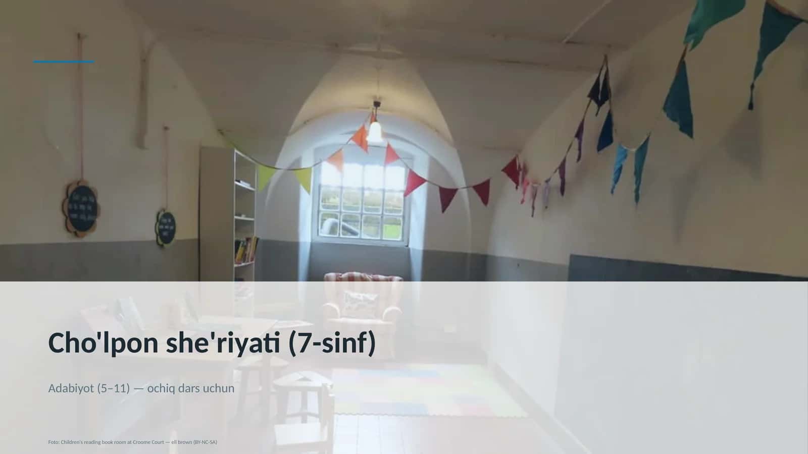 Cho'lpon she'riyati (7-sinf) 1