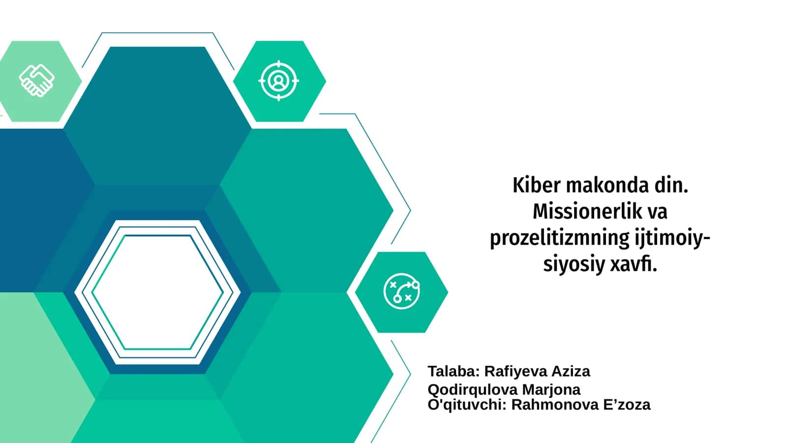 Kiber makonda din: asosiy tushunchalar 1