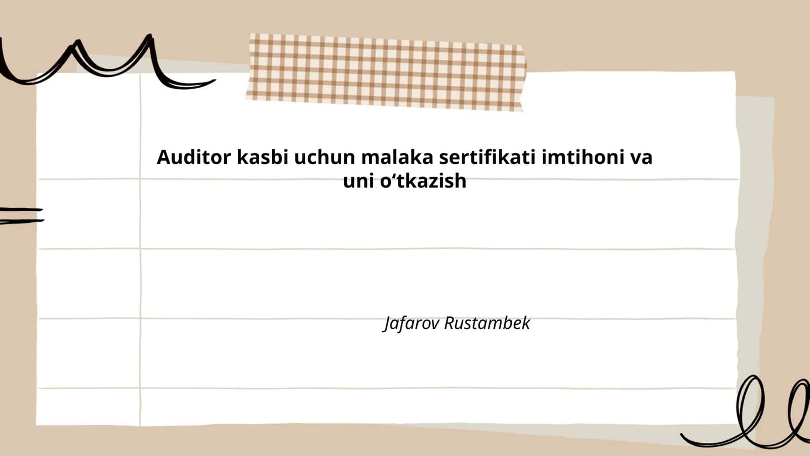 Auditning asosiy tushunchalari 1