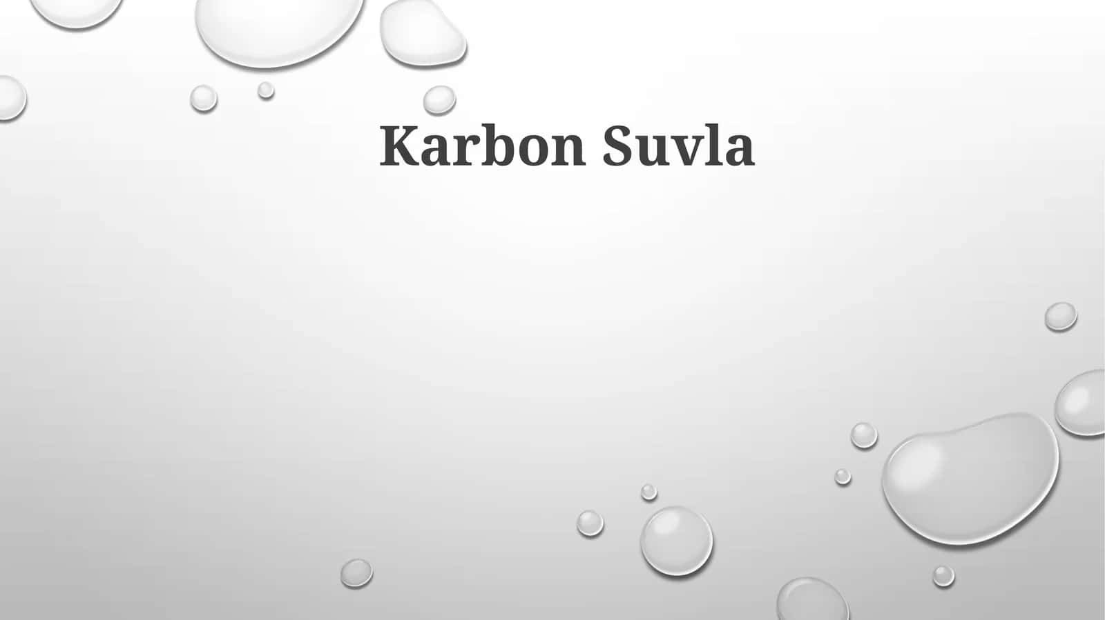 Karbon Suvla 1