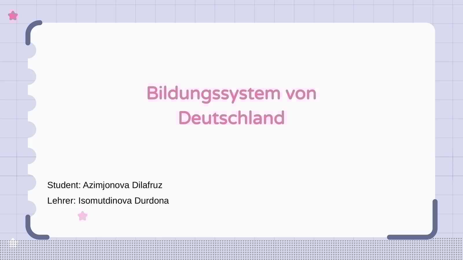 Bildungssystem von Deutschland 1