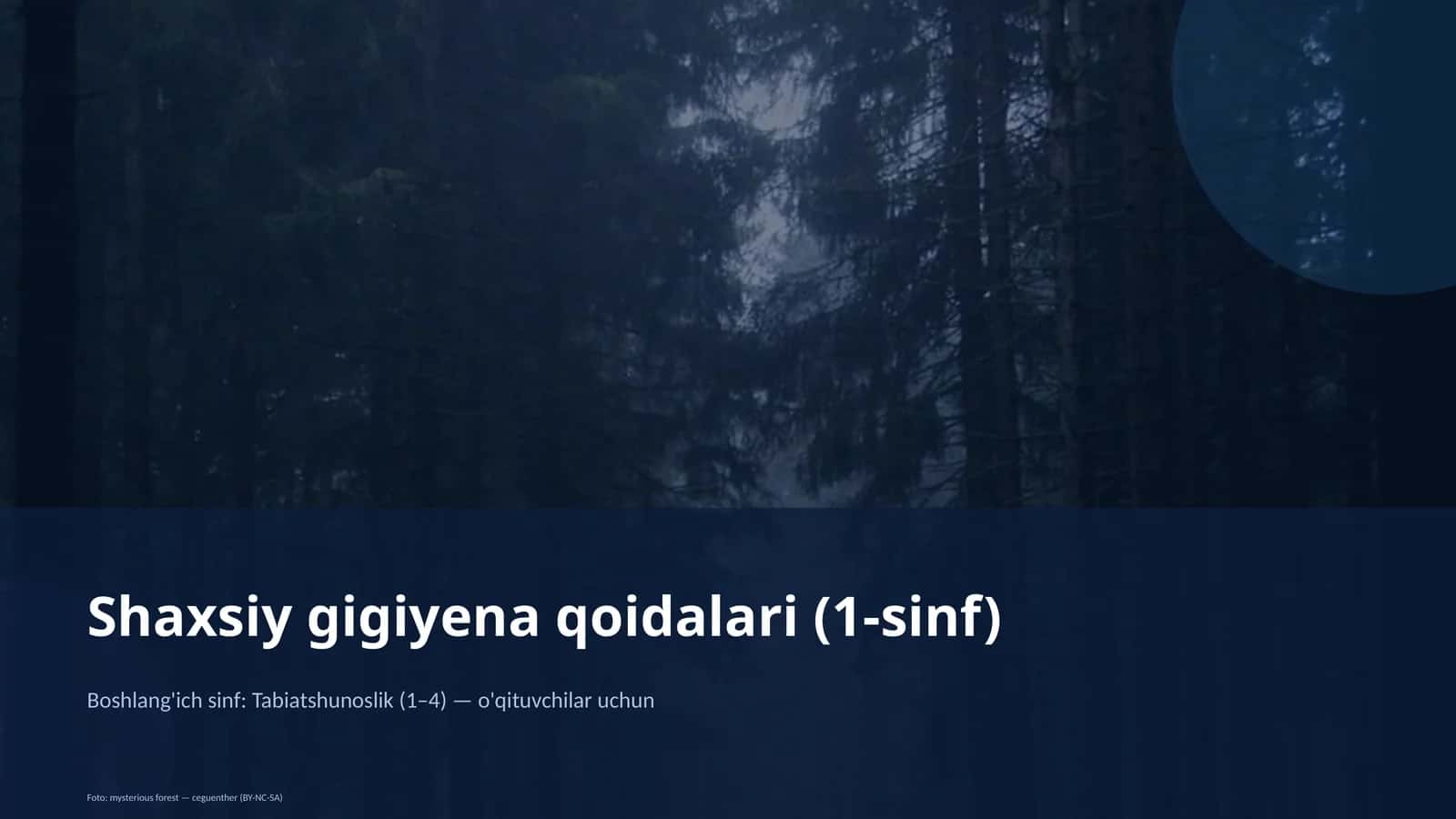 Tabiatshunoslik (1-sinf) 1