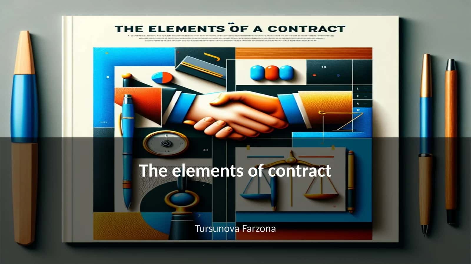 The elements of contract 1