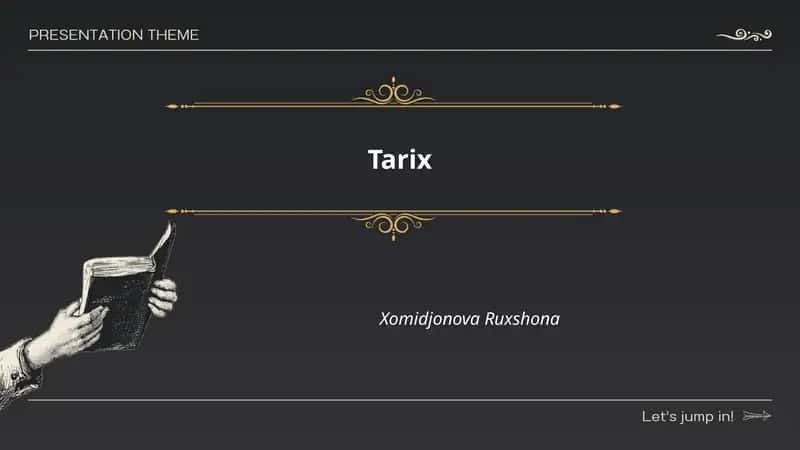 Tarix 1