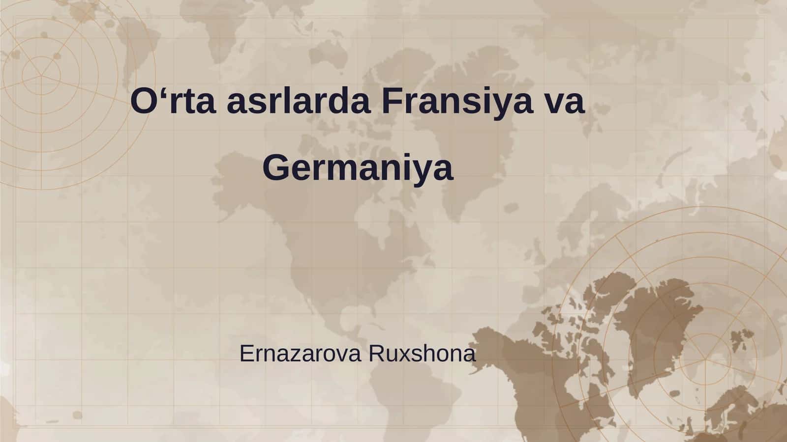 Oʻrta asrlarda Fransiya va Germaniya 1