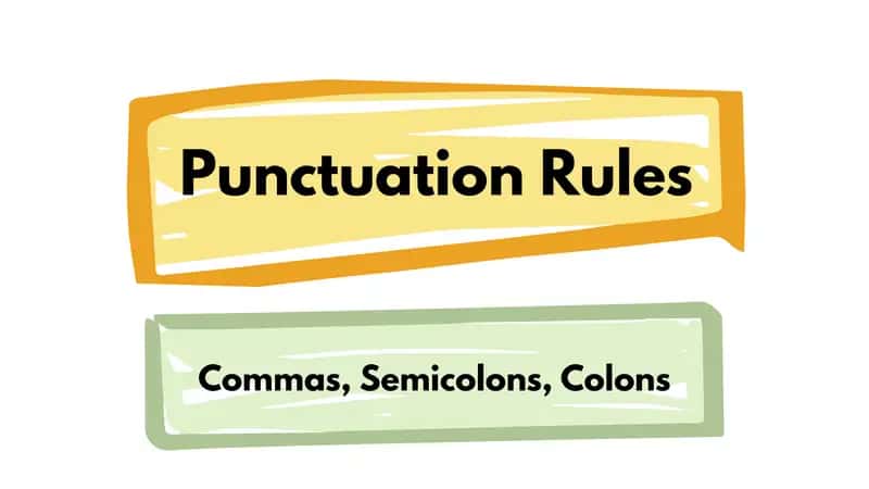 Punctuation Rules 1
