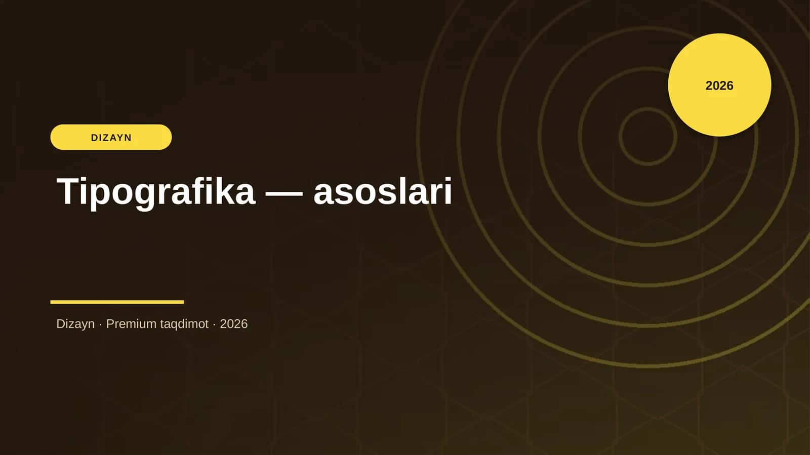 Tipografika - asoslari 1