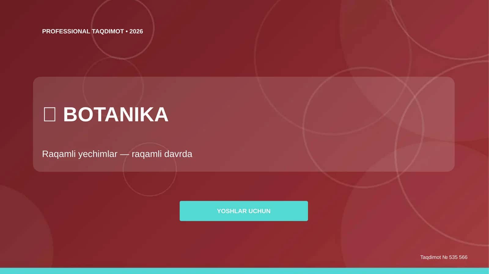 BOTANIKA 1