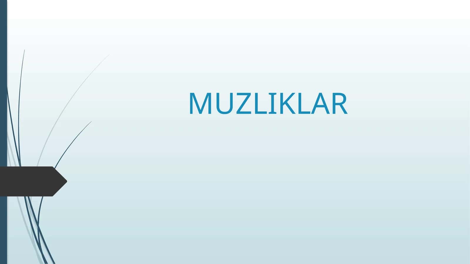 MUZLIKLAR 1
